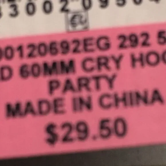 Large gold hoop earrings cubic zirconia - Picture 5 of 5